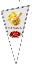 Okus sladoleda Banana - Donat Sladoledi