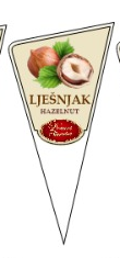 Okus sladoleda Lješnjak - Donat Sladoledi