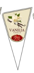 Okus sladoleda Vanilija - Donat Sladoledi